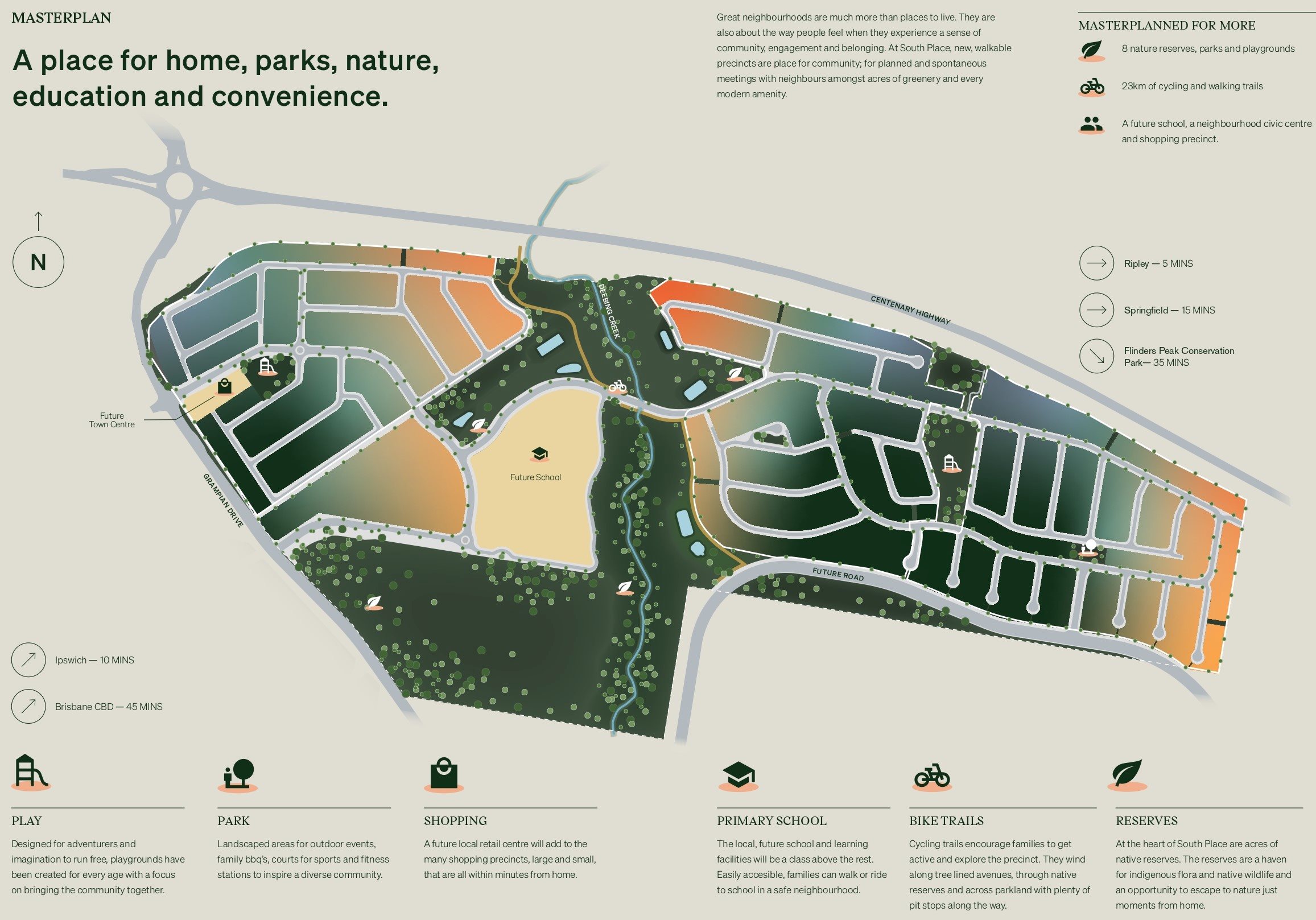 [Land for Sale] South Place , Deebing Heights OpenLot